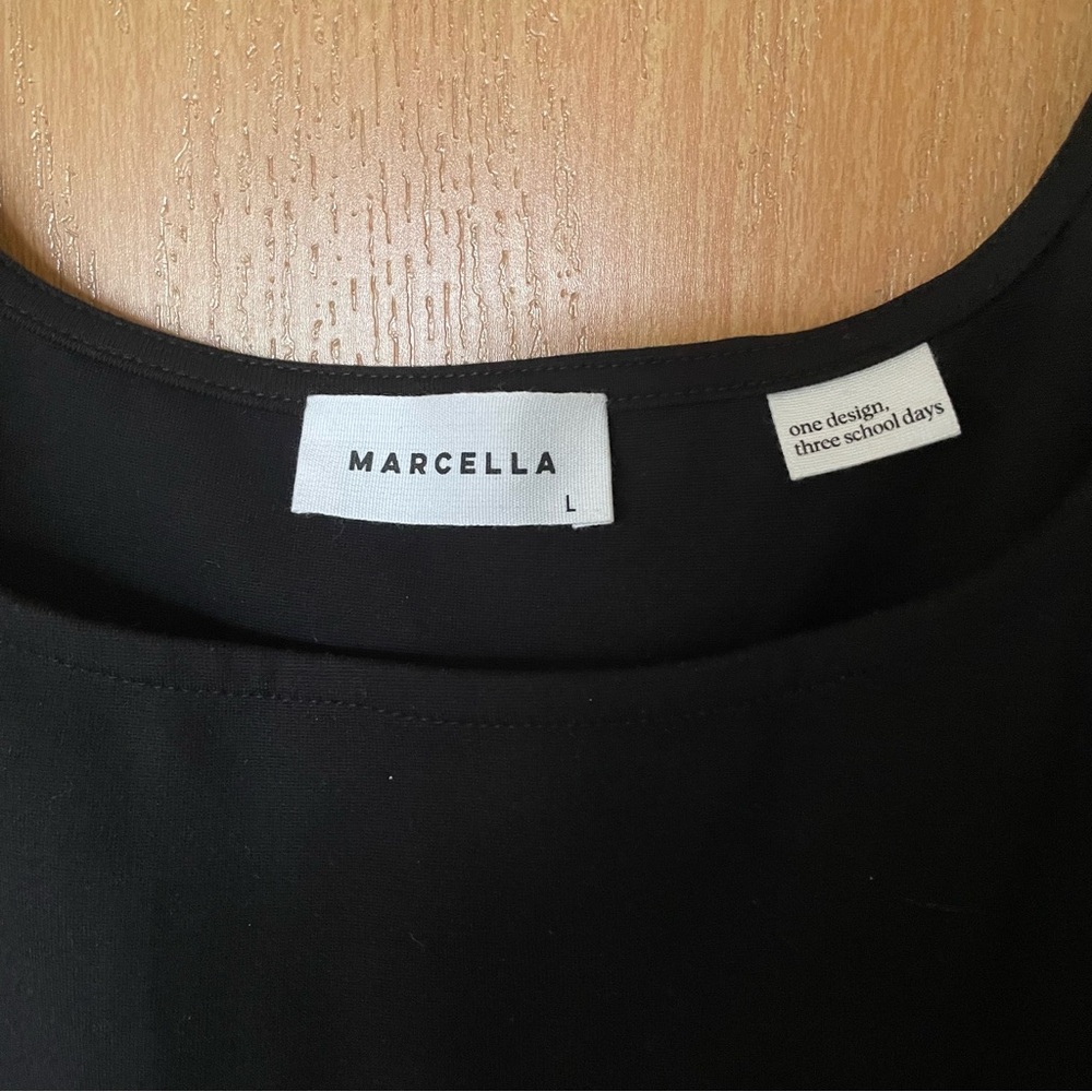 Marcella NYC Clara Black Midi Dress - Picture 5 of 6